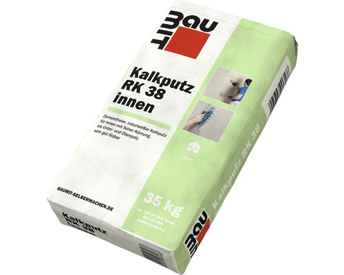 Baumit kalkpleister Klima RK 38 voor binnen, 35 kg