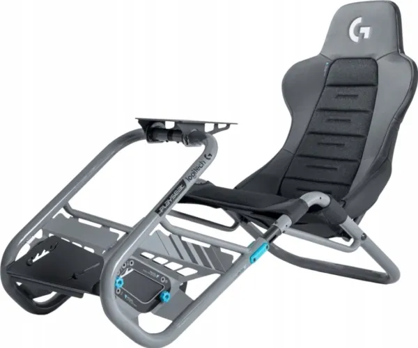 Playseat Trophy Logitech G Edition - Racersimulationscockpit - legeringsstål, ActiFit, rumkvalitets aluminium - grå