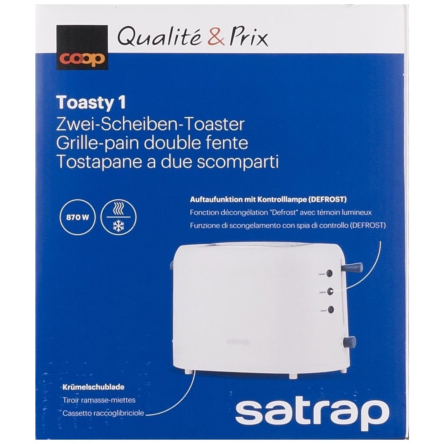 satrap Toasty 1 Toaster