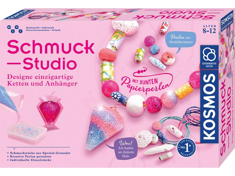 Kosmos Experimentierkasten Schmuck-Studio Einzigartige Ketten und Anhänger designen