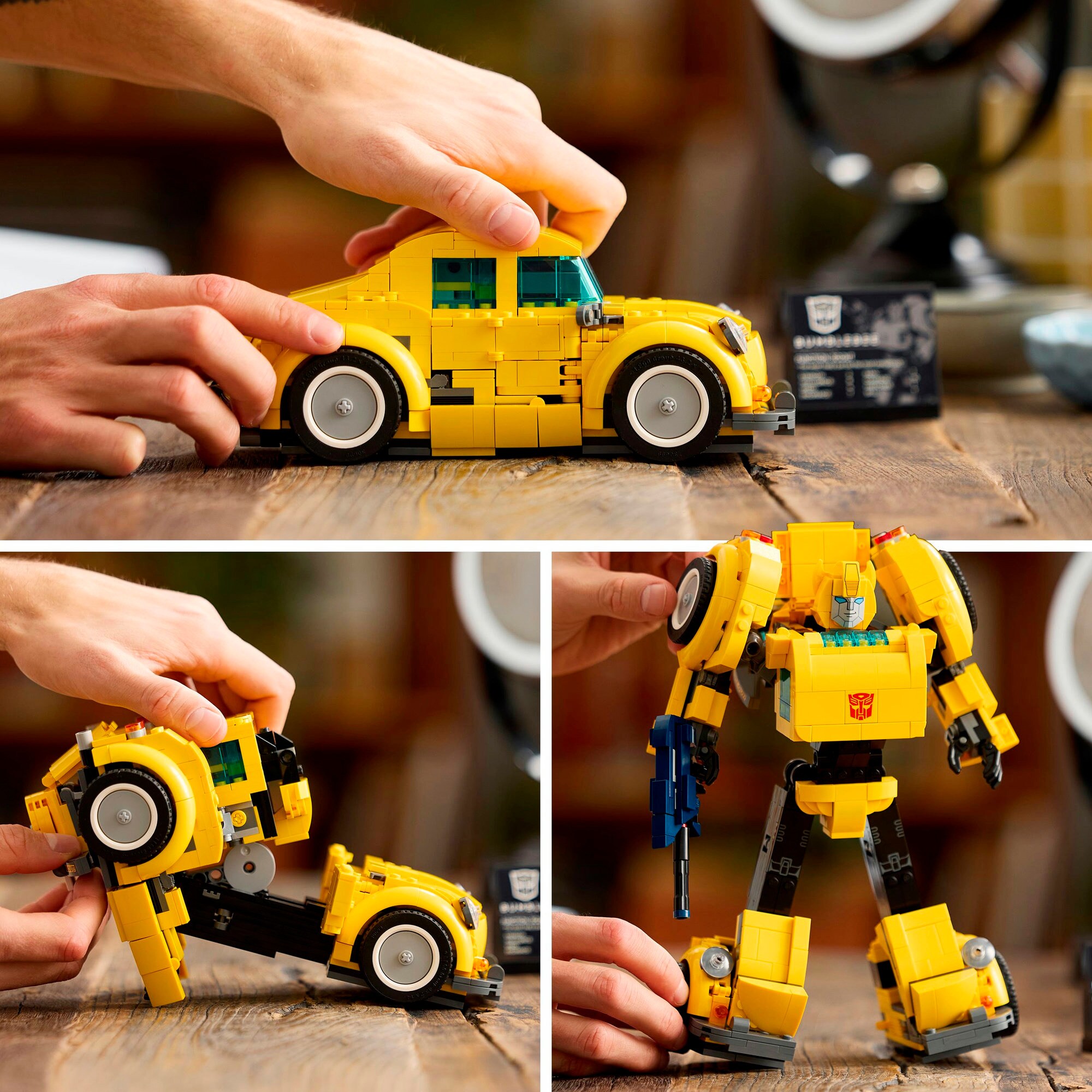 LEGO Konstruktionsspielzeug Icons Bumblebee