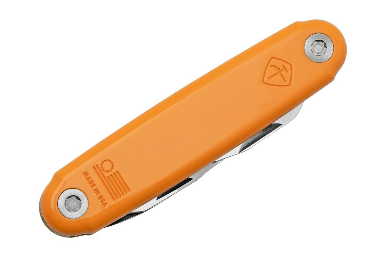 ASK Knives American Service Knife, The Jefferson, Orange, Multi-Tool zakmes