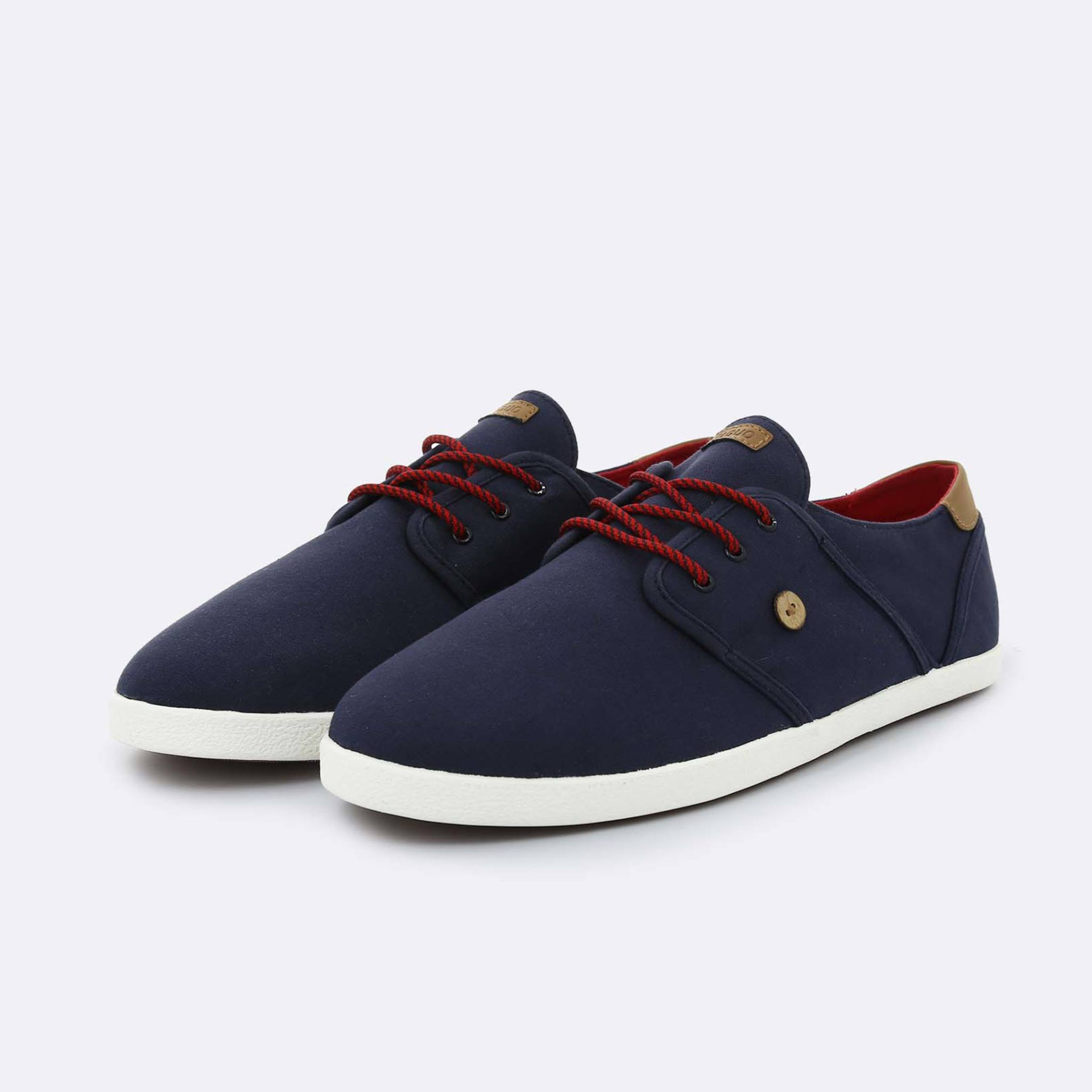Tennis marine vegan Coton recyclé - modèle Cypress