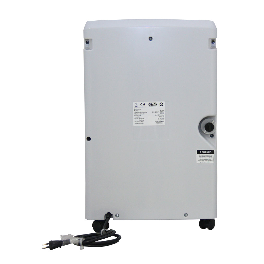 Kibernetik Luftentfeuchter 30 Liter bis 100m3