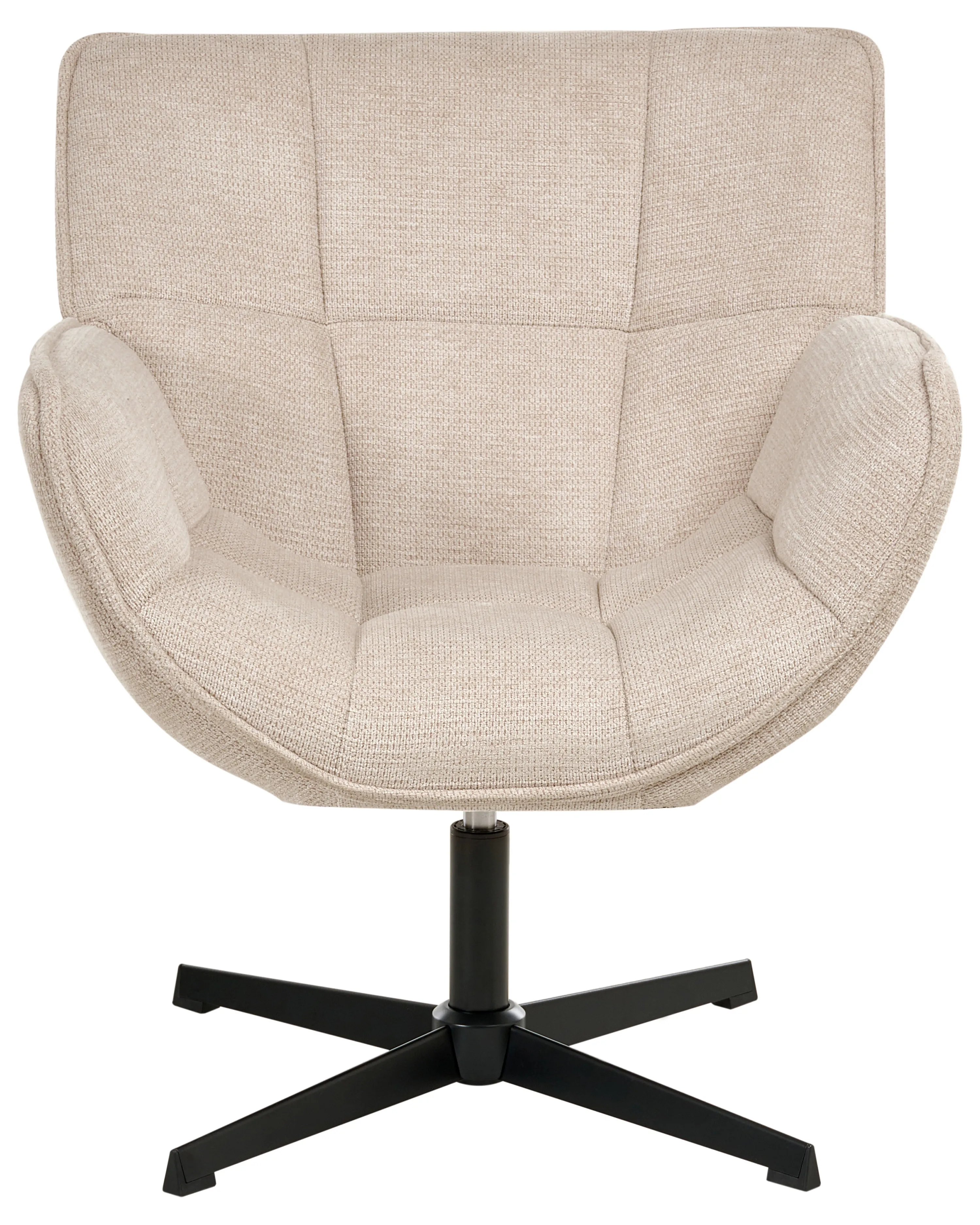 Draaifauteuil AUMA Stof Beige