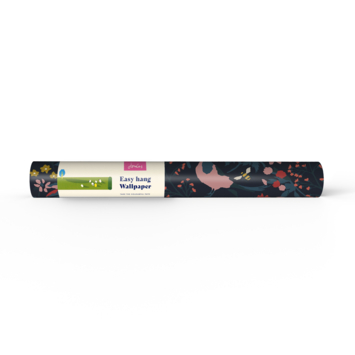 Vliesbehang Joules Fields Edge Floral Donkerblauw(dessin 118568)