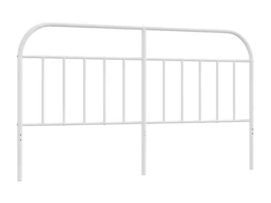 Tête de lit métal blanc 160 cm