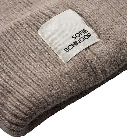 Sofie Schnoor Mütze - Strick - Brown Melange