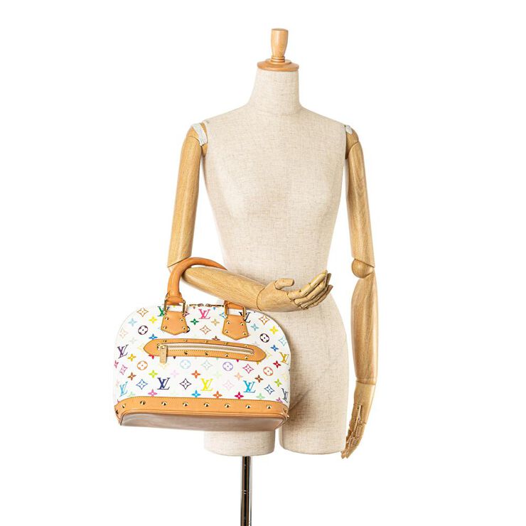 Louis Vuitton Vintage Louis Vuitton Alma White