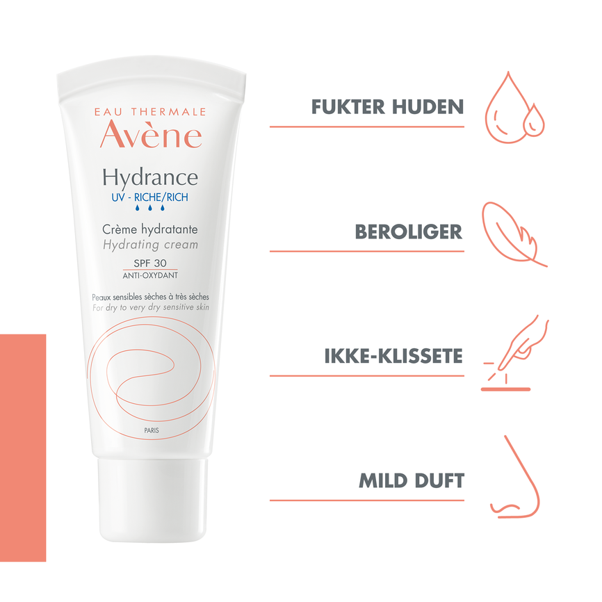 Avène Hydrance Rich UV SPF30 40 ml