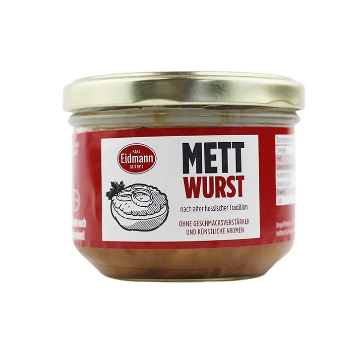 EIDMANN Wurstkonserven 200 g, Gekochte Mettwurst