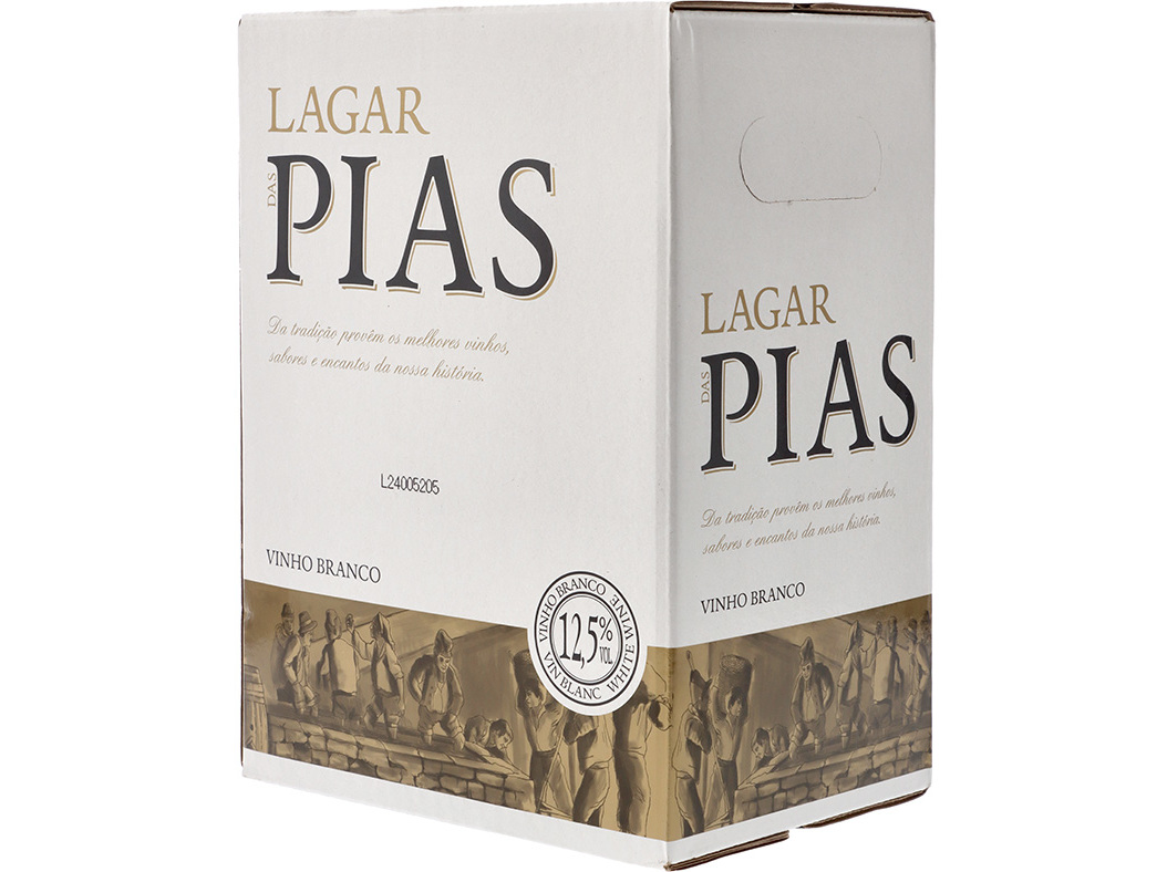 VINHO BRANCO LAGAR PIAS BAG IN BOX 5L