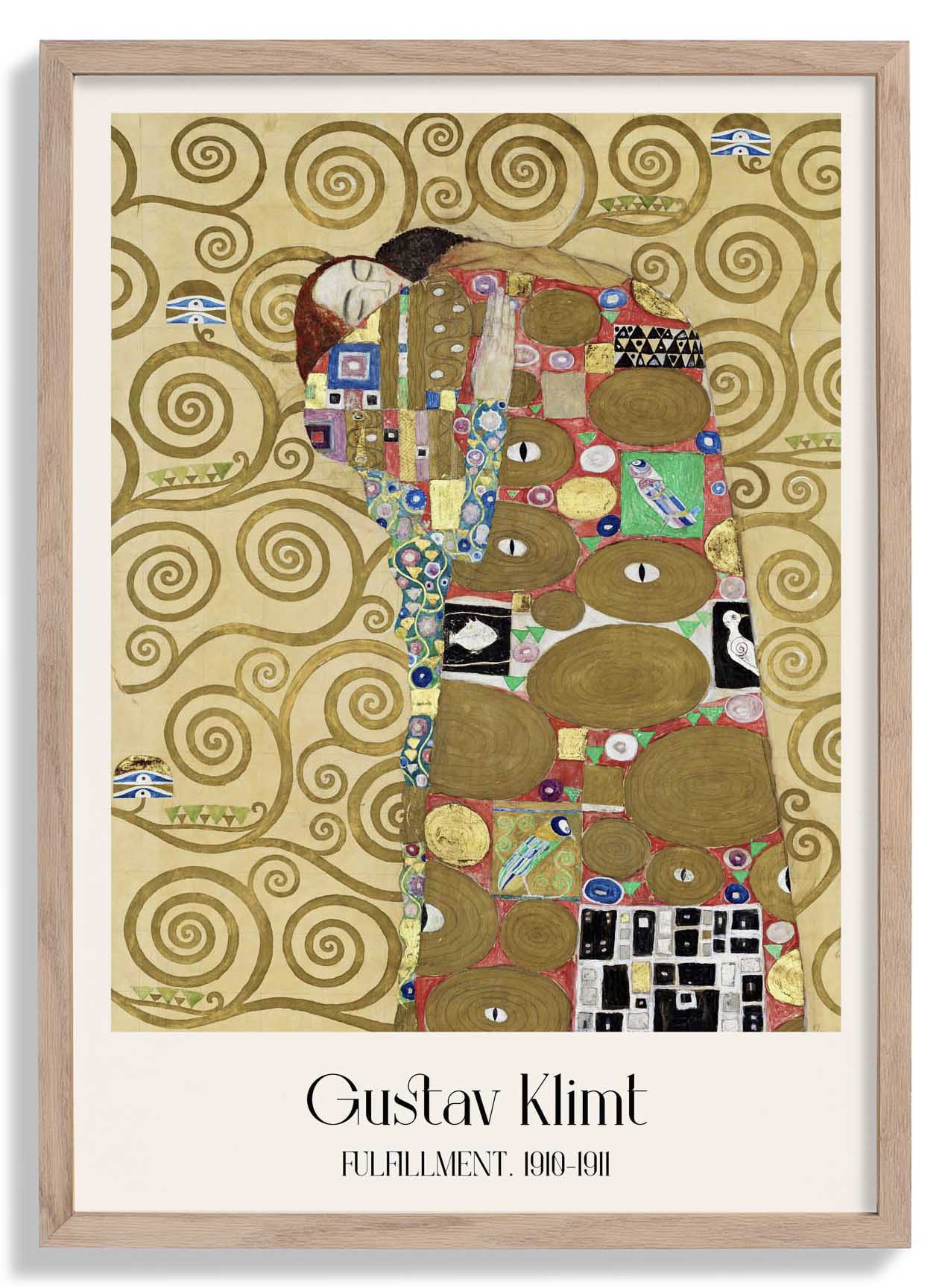 Die Erfüllung von Gustav Klimt