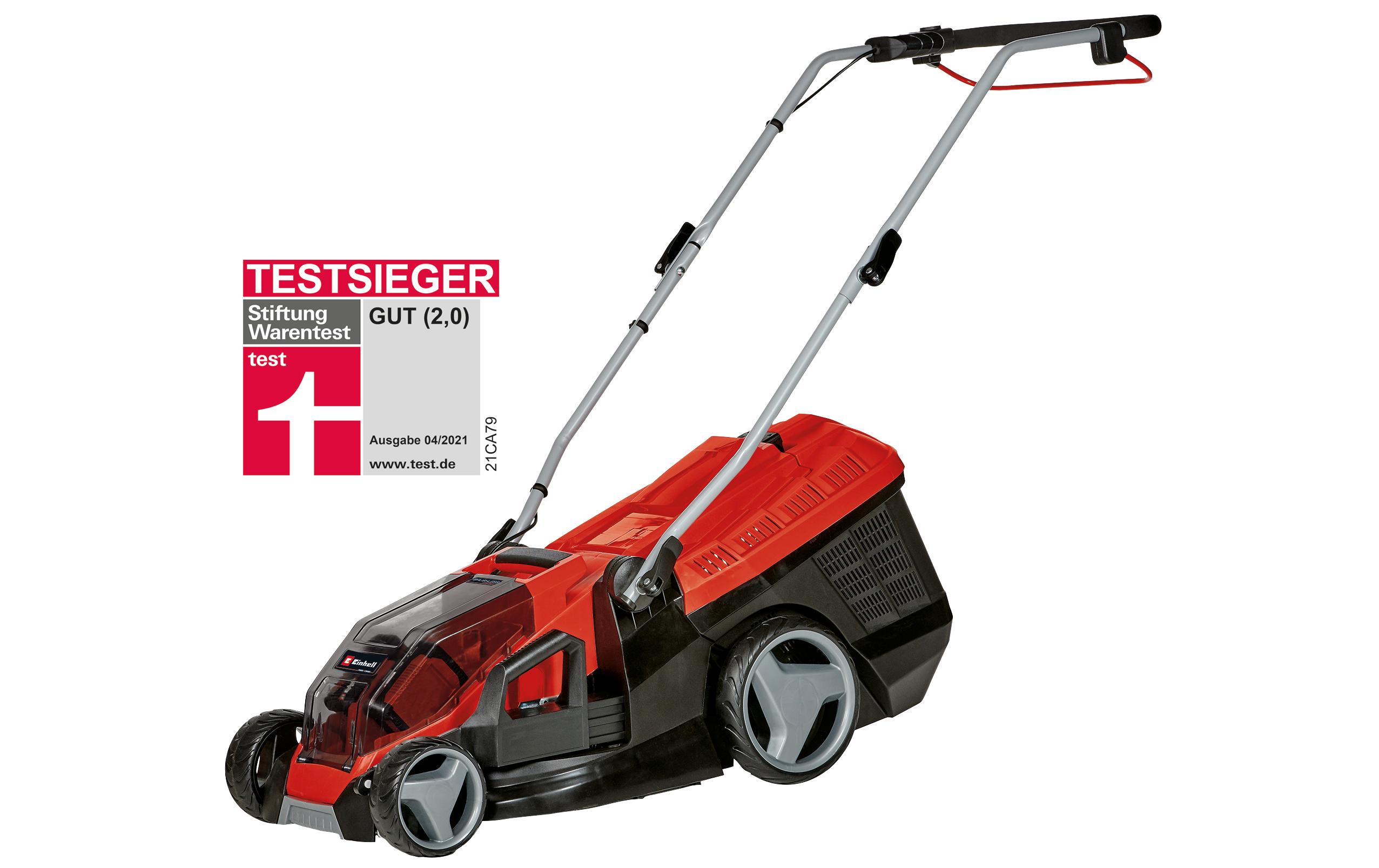Akku-Rasenmäher GE-CM 36/36 Li (2 x 4.0 Ah)<br>Rasenmäher mit zwei Akkus und zwei Ladegeräten