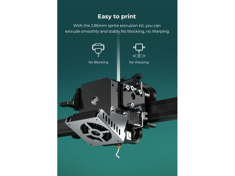 Creality Filament TPR Schwarz 2.85 mm 1.29 kg Hochwertiges 2.85 mm TPR-Filament für 3D Drucker