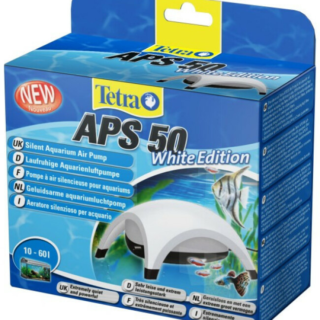 Pompe à air Tetra APS blanche pour aquarium