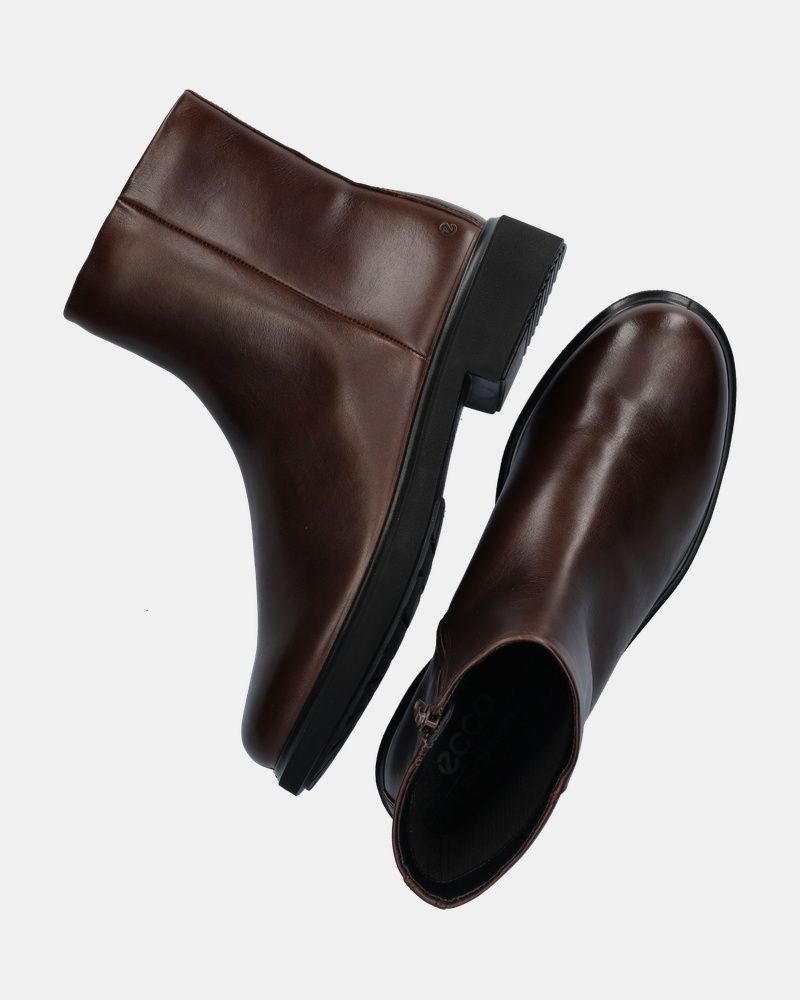 Ecco Metropole Amsterdam Rits- & gesloten boots  - bruin