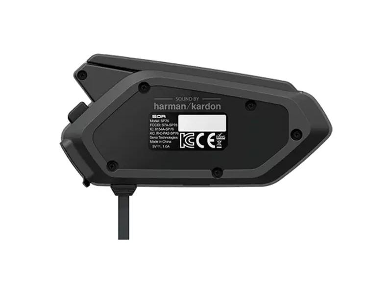 SENA Intercom 50R-02 Single Pack Bluetooth-Kommunikationssystem für Motorradfahrer mit Premium SOUND BY Harman Kardon
