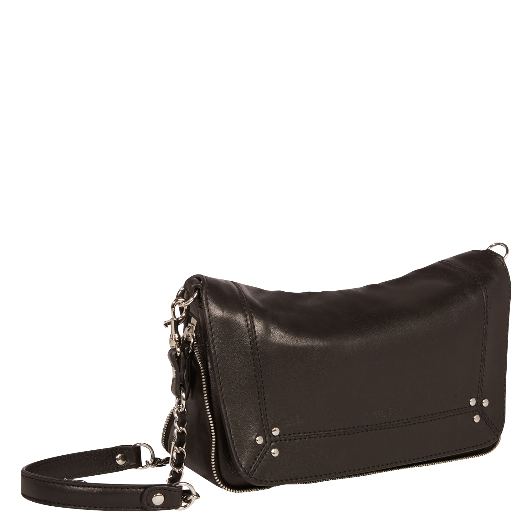 BOBI S - Sac bandoulière en cuir | Noir