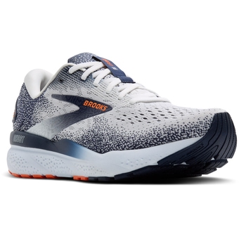 Brooks Ghost 16 Laufschuhe White / Peacoat / Orange Herren