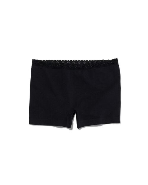 boxer femme sans coutures noir