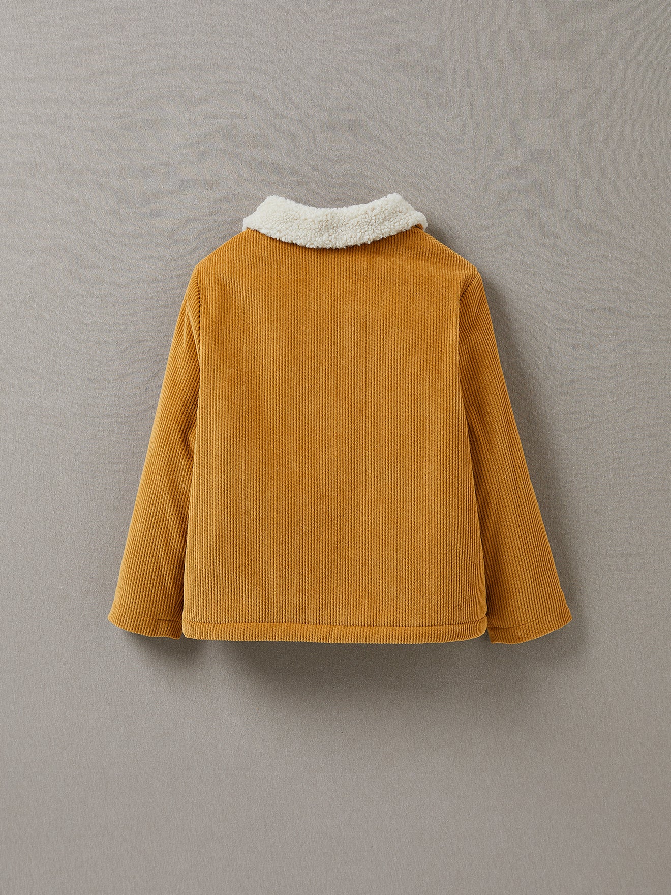 Veste en velours Fille doublée sherpa