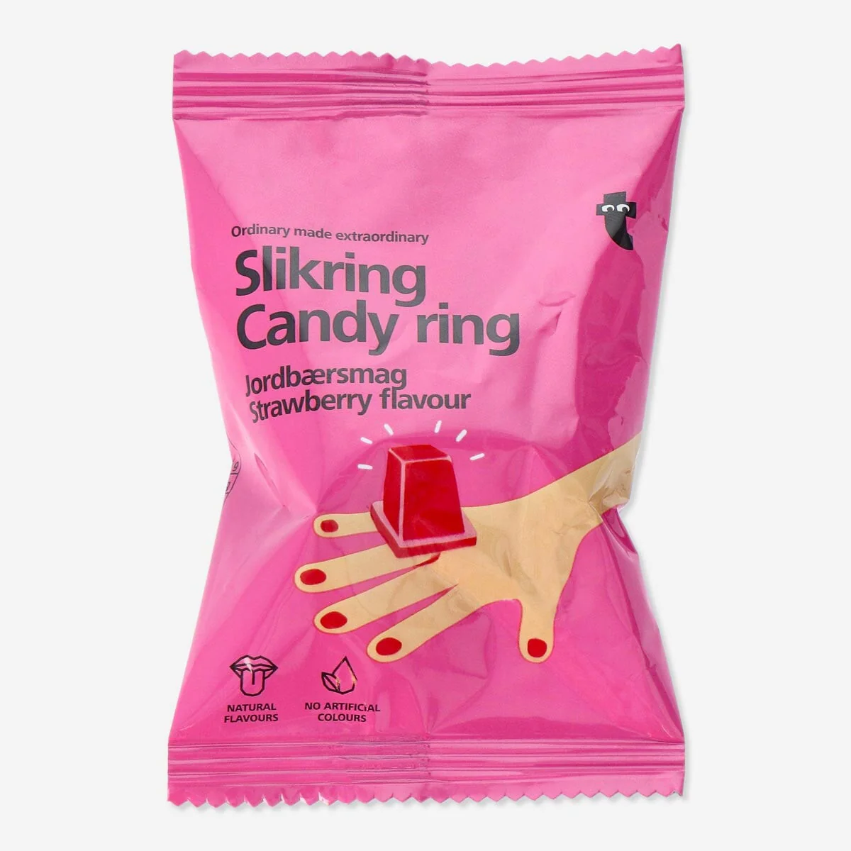 Slik Ring - Jordbærsmag