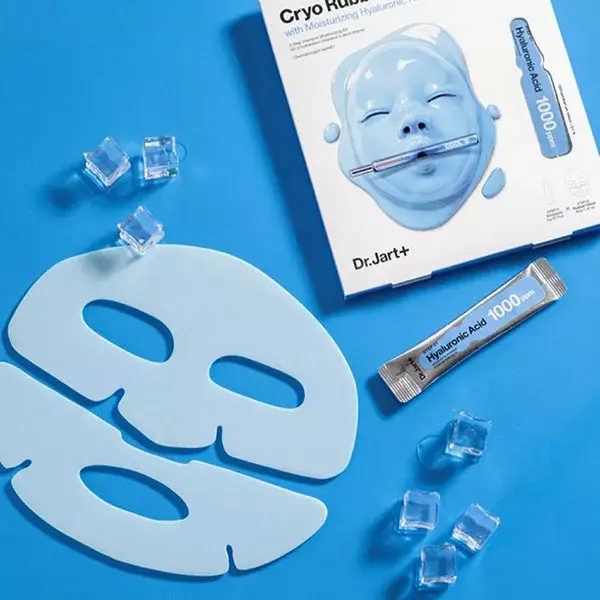 Máscara facial Dr. Jart+ Cryo Rubber™ com ácido hialurônico