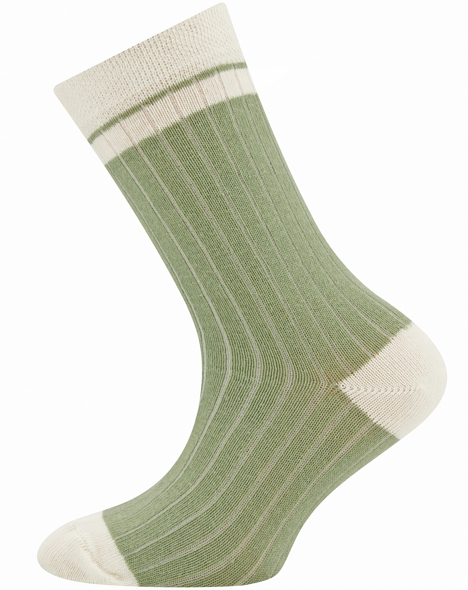 Socken RINGEL 6er Pack in grün/blau/schwarz