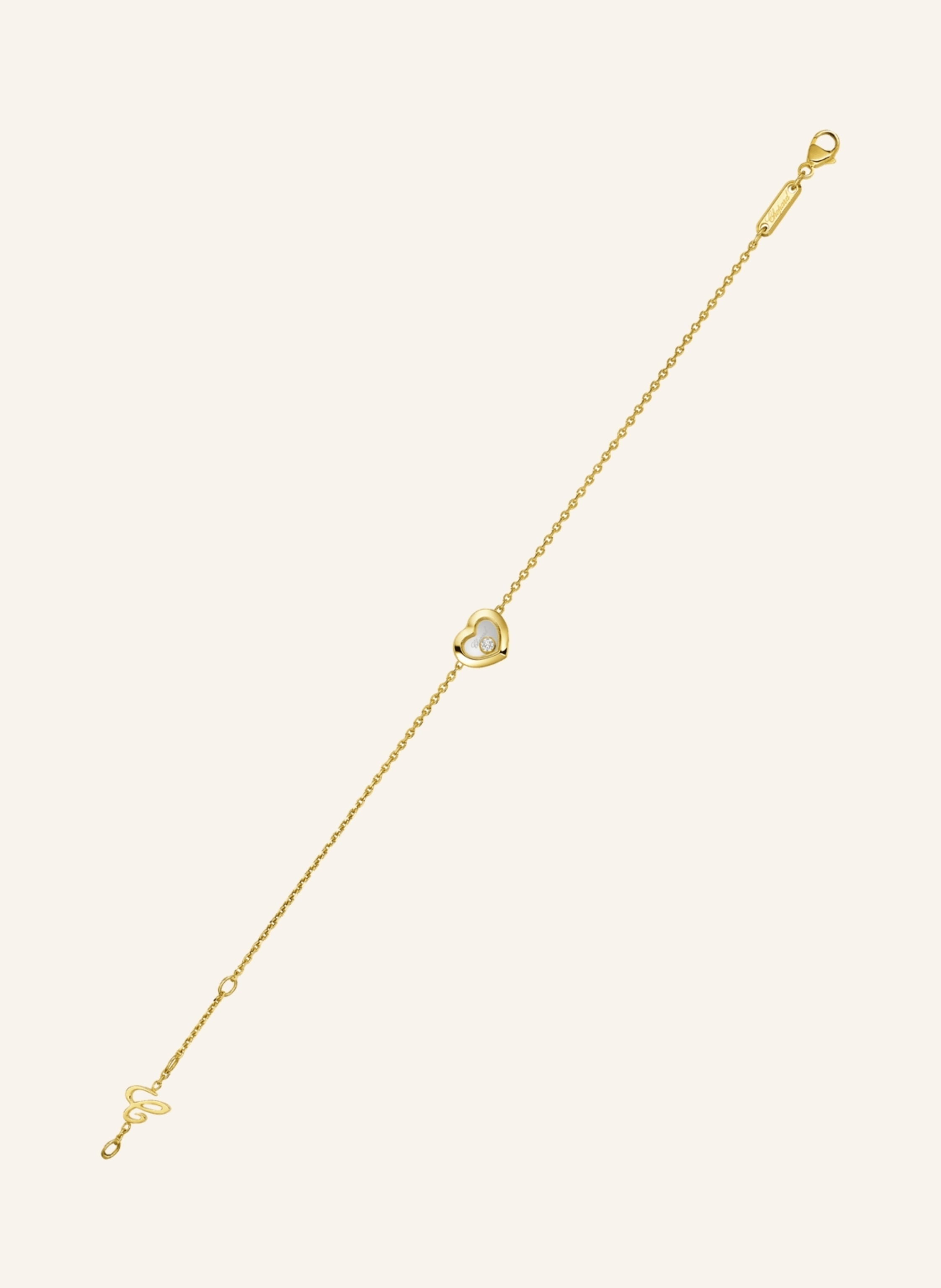 Chopard Armband HAPPY DIAMONDS ICONS Armband aus 18 Karat Gelbgold und Diamanten