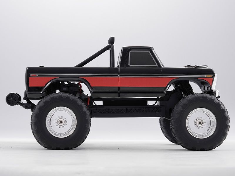 FMS Monster Truck Ford F100, Schwarz RTR, 1:10 2WD Off-Road Model mit Brushed Motor