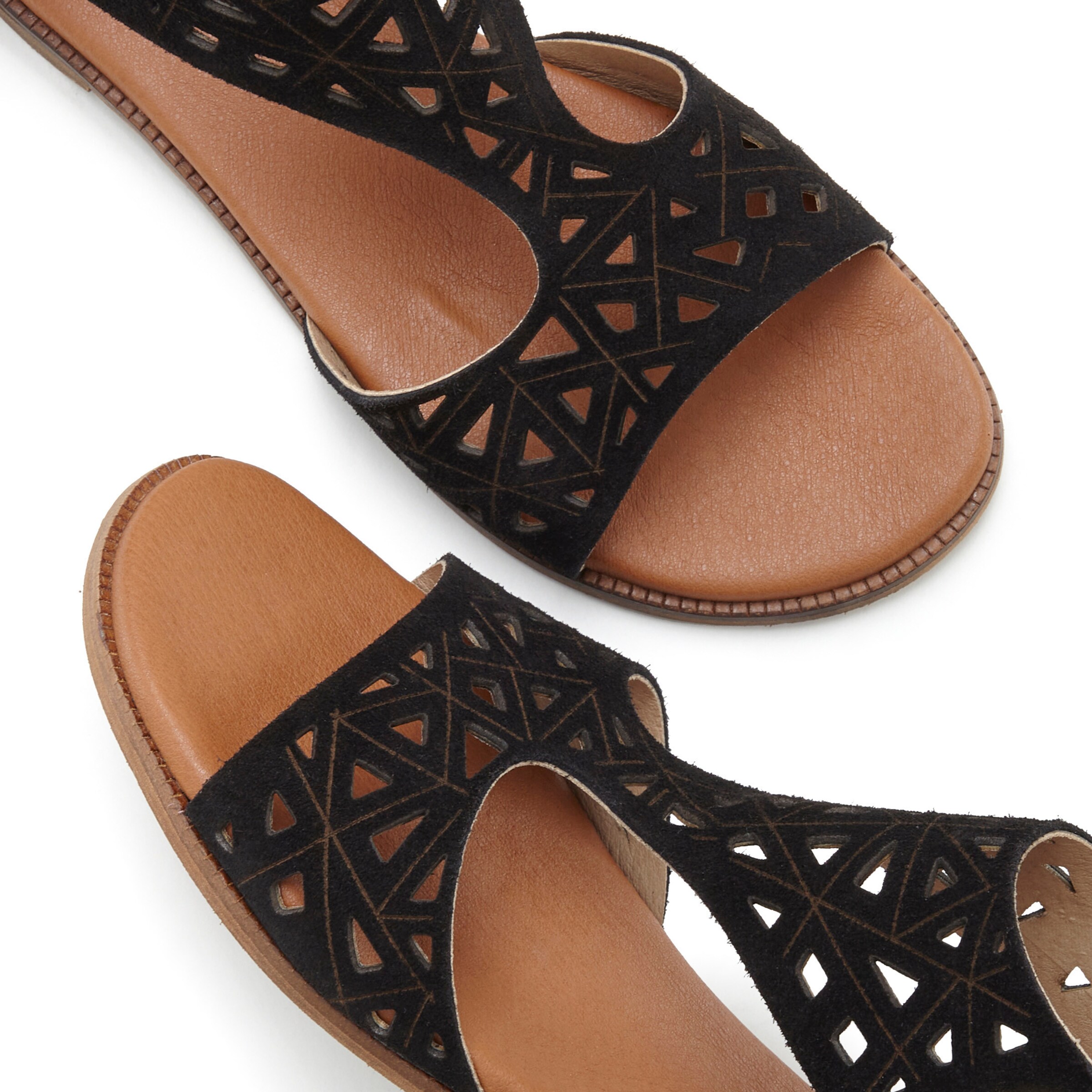 LASCANA Sandale in schwarz