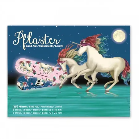 Lutz Mauder TapirElla Pflasterbriefchen Einhorn Lunabelle, 10er Packung