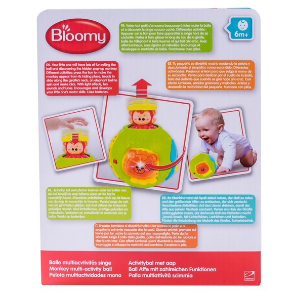 Balle multi-activités singe