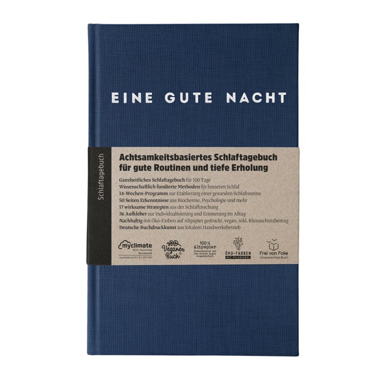Schlaftagebuch Eine gute Nacht