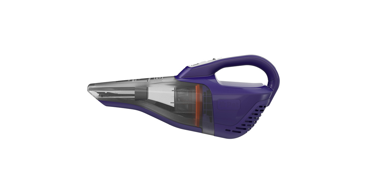 BLACK+DECKER18V 4IN1 PowerSeries Extreme PET steelstofzuiger + 12V PET Kruimeldief met dierenborstel Bundel  (Grijs/paars)