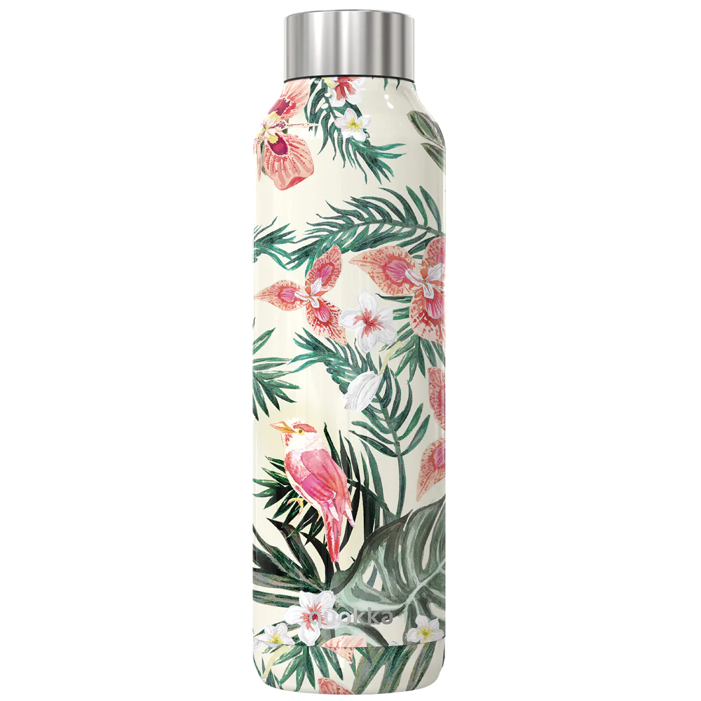 Bouteille isotherme Solid jungle flora 63 cl Quokka
