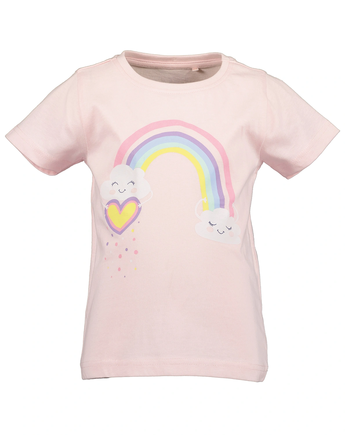Schlafanzug RAINBOW LOVE kurz in rosa