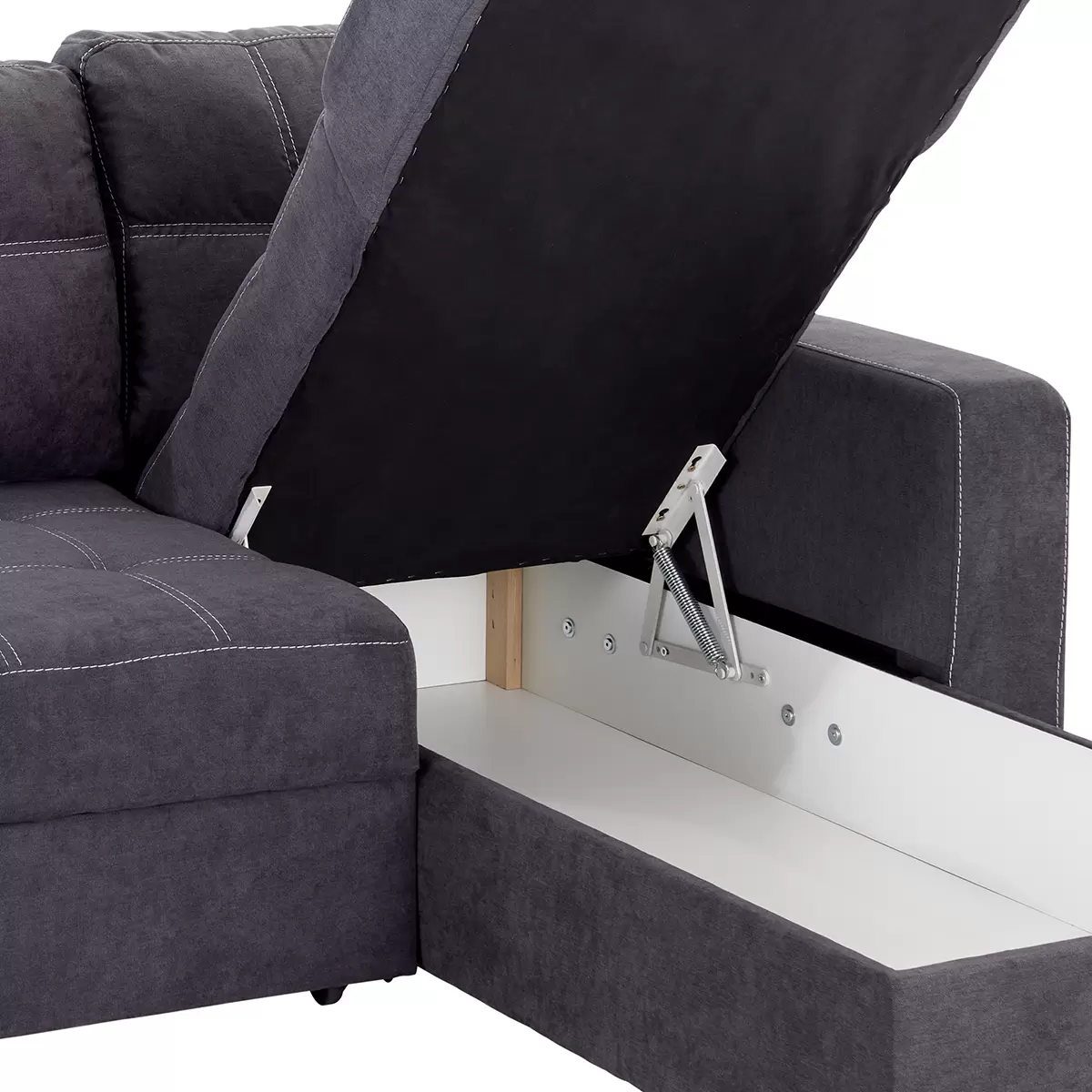 Ecksofa Mediolan 142 x 200 Anthrazit