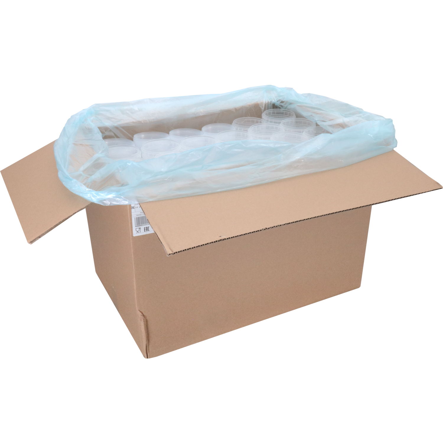 Cup, met deksel, pP, 180ml, Ø 95mm, transparant