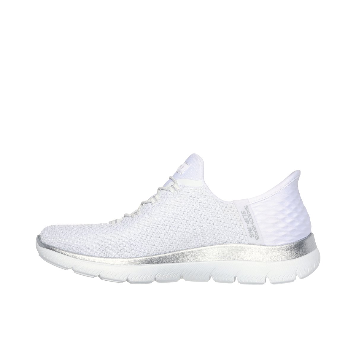 2X les points-Summits2-l-Baskets - Talon plat - Autre Blanc