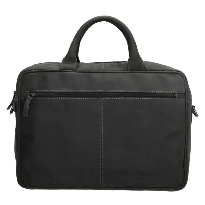 Hide & Stitches Idaho Laptoptas 15,6 inch Zwart