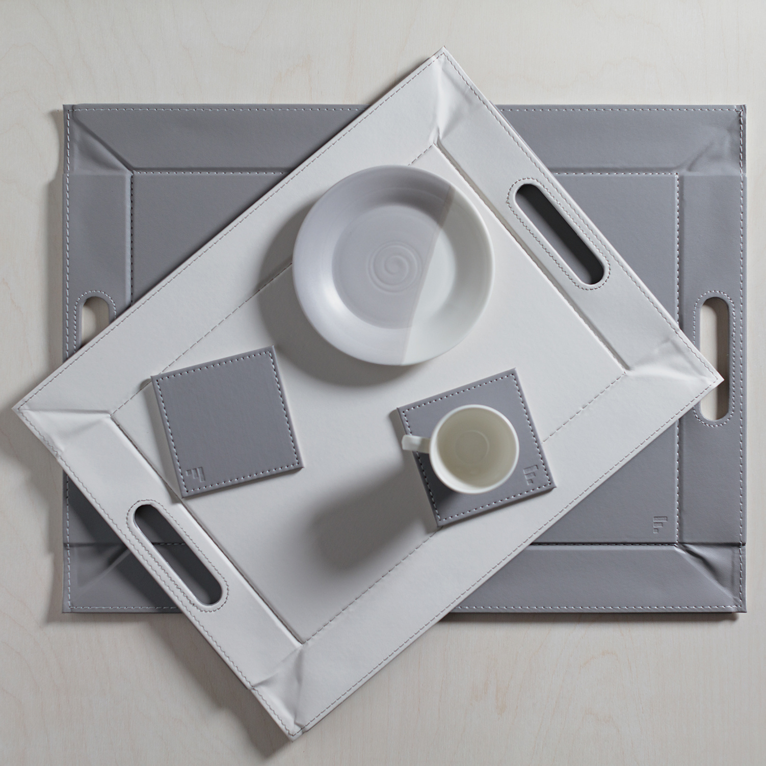 Untersetzer-Set, FREEFORM 4 teilig