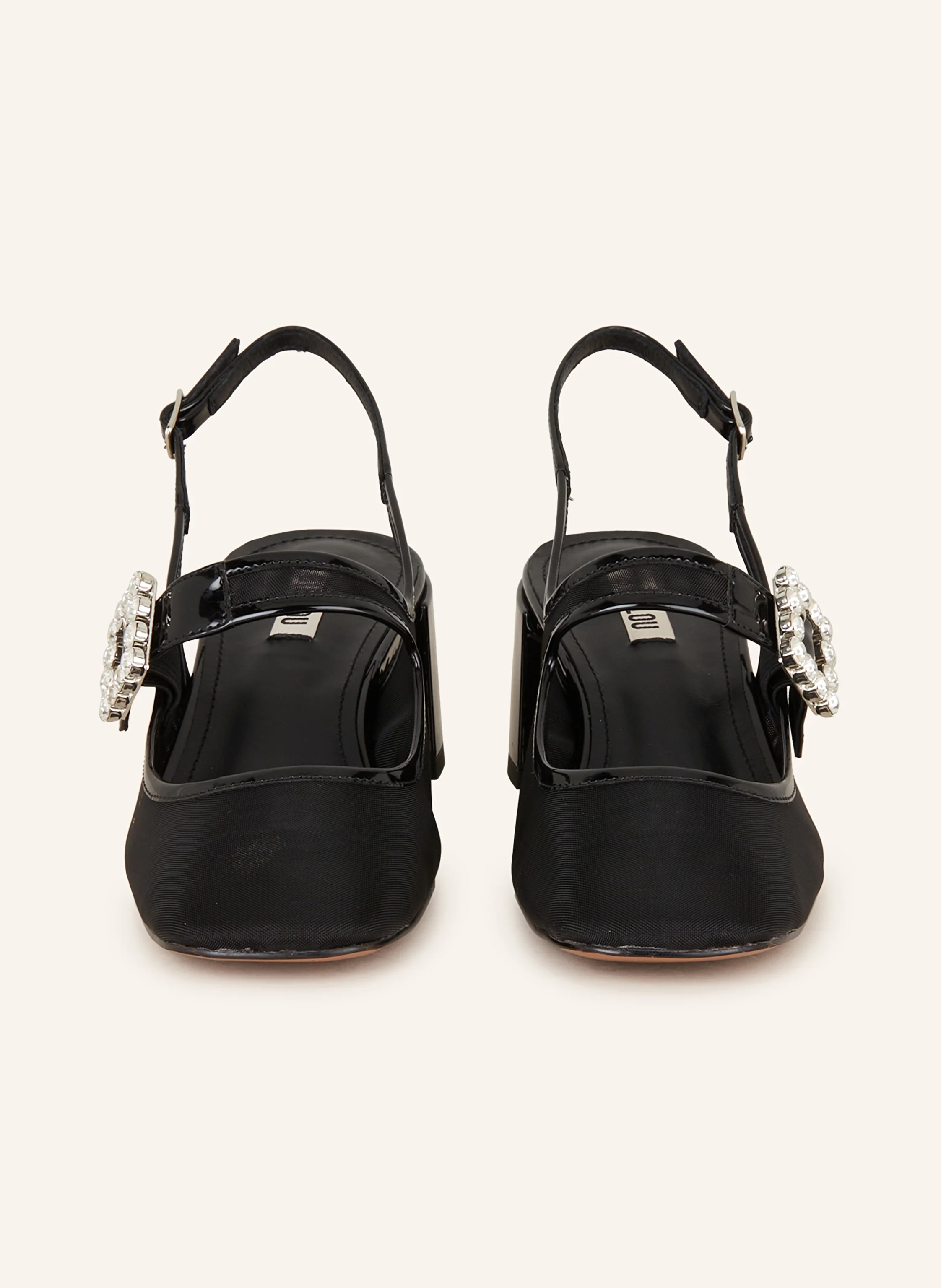BIBI LOU Slingpumps mit Schmucksteinen