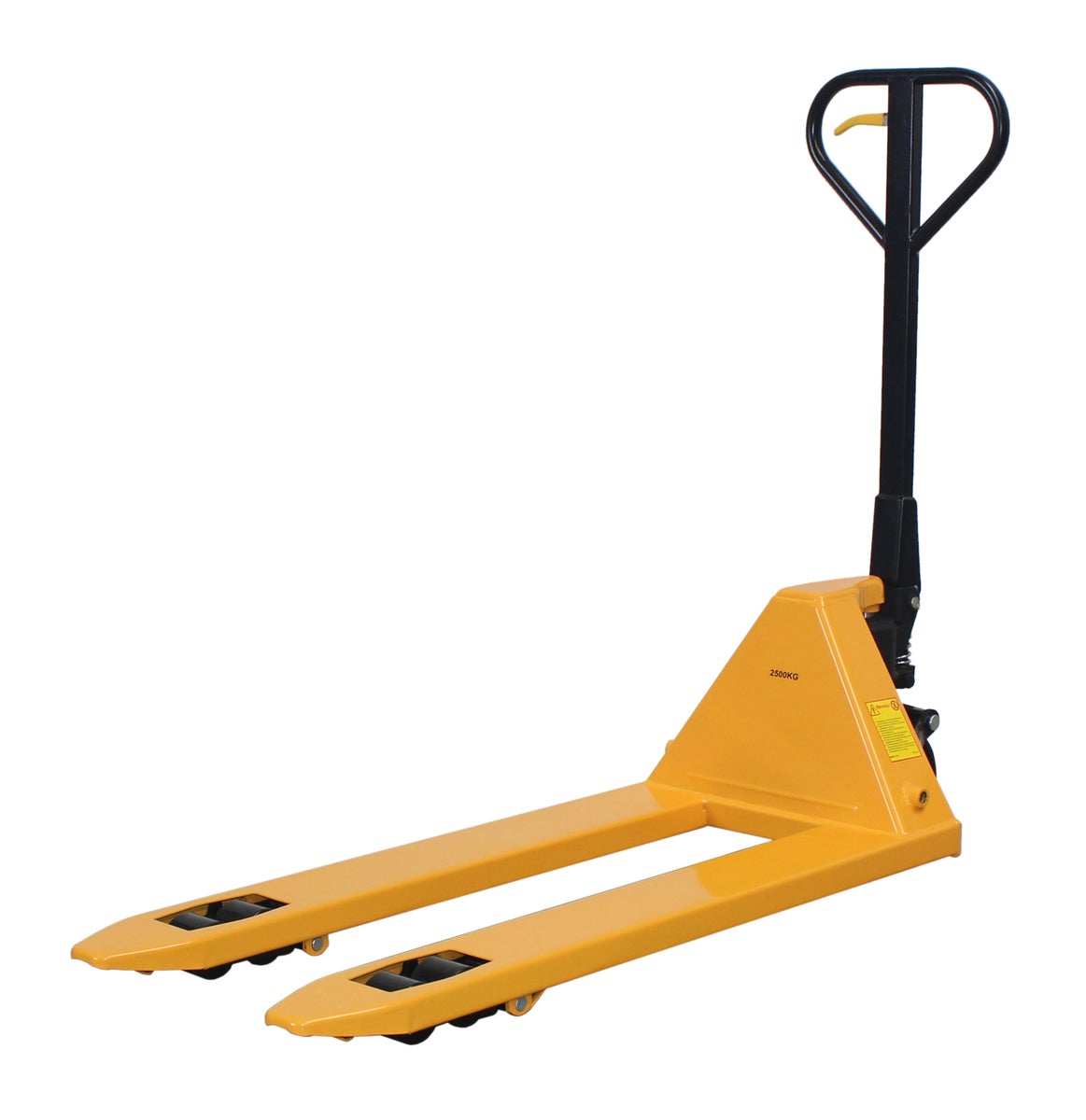 qteck palletwagen OSE 1150 PU/PU tandem 1150mm vorklengte 2500kg hefvermogen