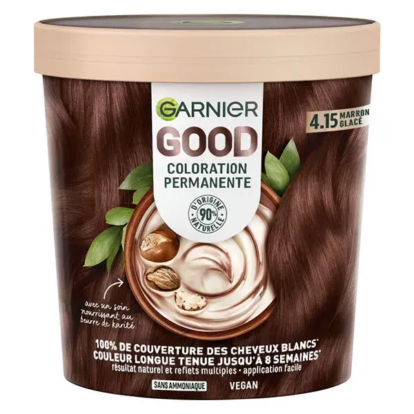 Garnier Good Hair Color nº 4.15 Castanho Gelado