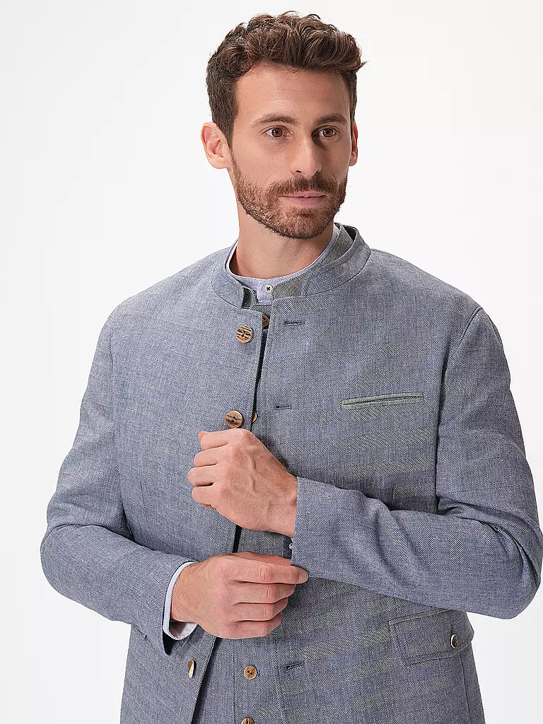 GWEIH & SILK Trachtensakko LANDSBERG blau
