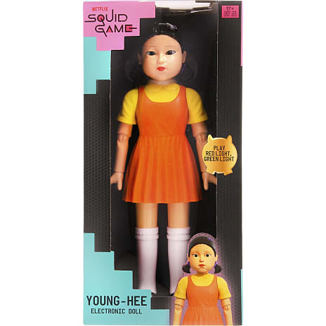 Squid Game Youngh-Hee elektronisk dukke 29 cm