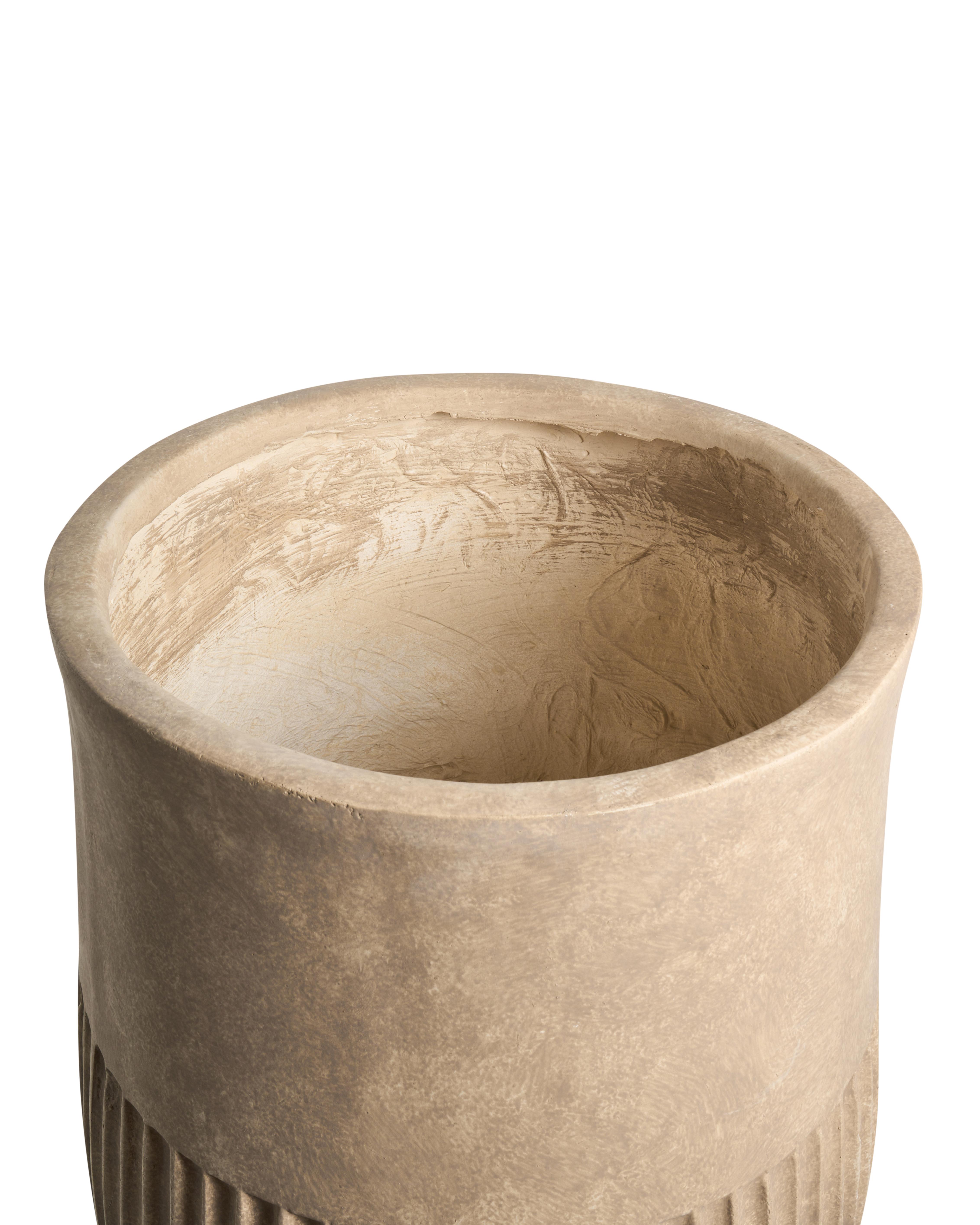 Bloempot PYLAROS 36 cm Beige