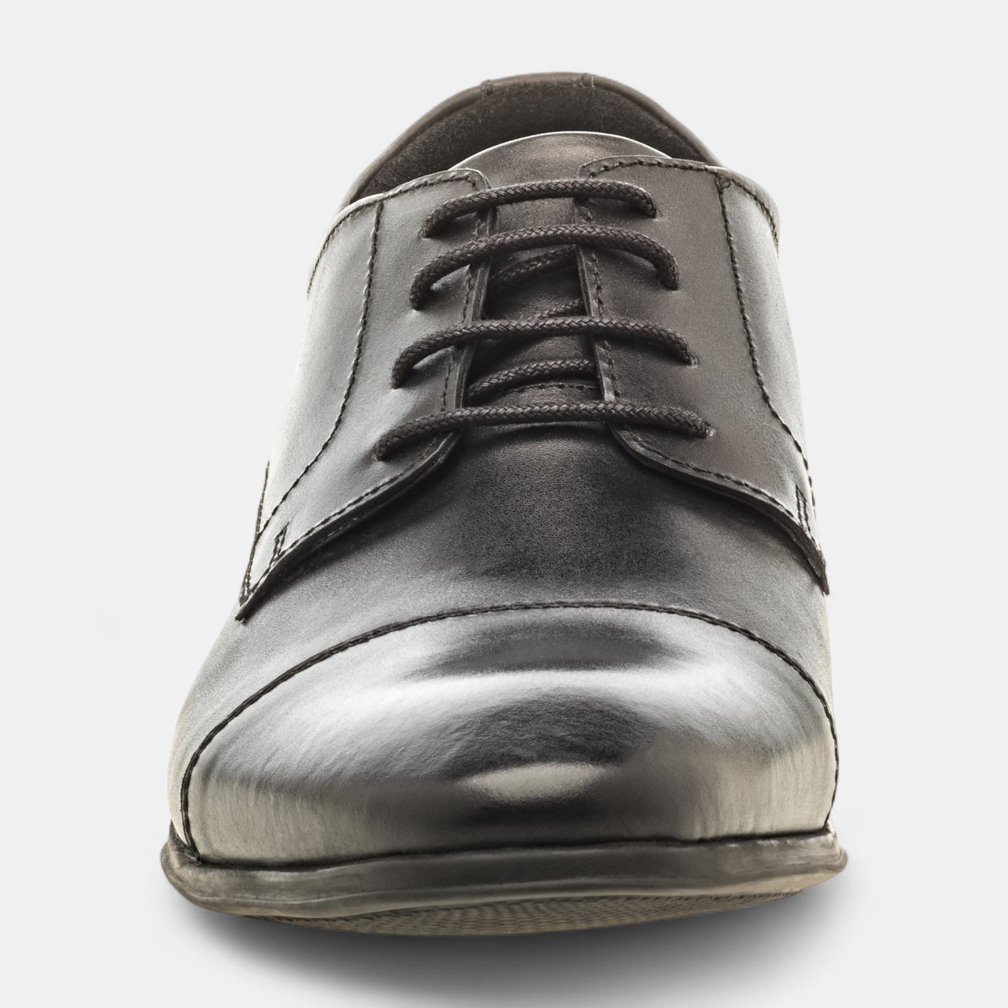 Derbies Homme en cuir noir